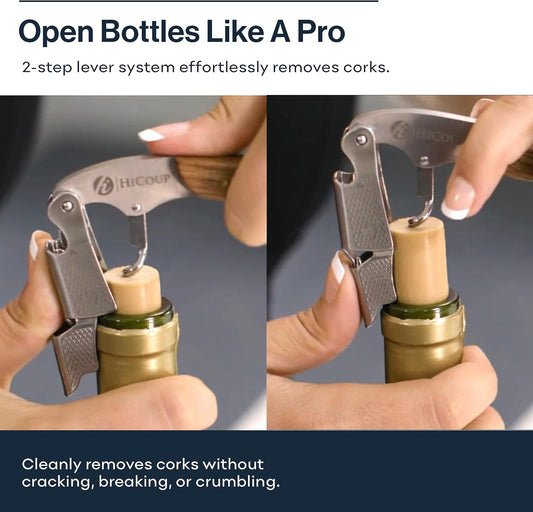 Sommelier dugóhúzó közelről