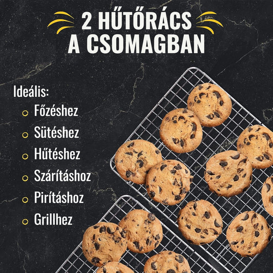 Rozsdamentes acél sütőrács 2. kép