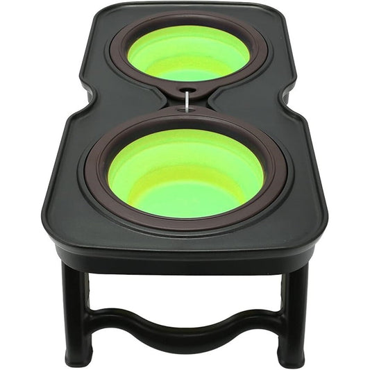 Összecsukható kutyatál közelről