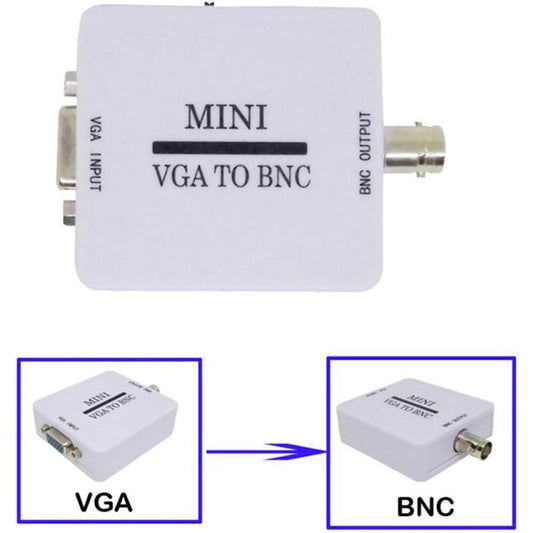 VGA BNC videó konverter adapter közelről