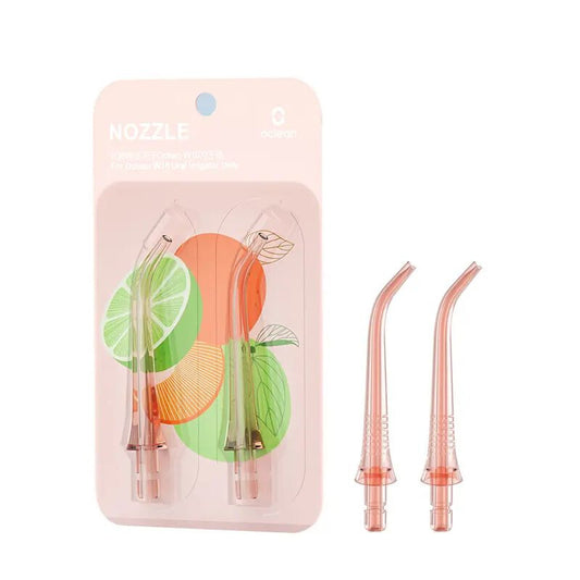 Oclean N10 szájzuhany fej rózsaszín közelről