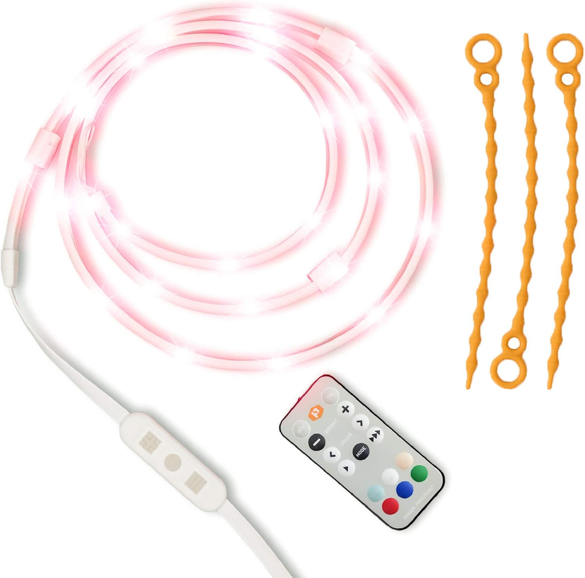 Luminoodle Color RGB LED szalag, vízálló, távirányítóval