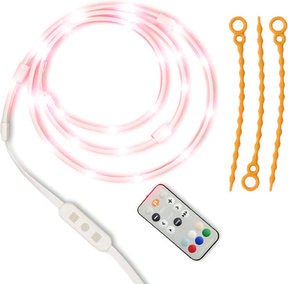 Luminoodle Color RGB LED szalag, vízálló, távirányítóval