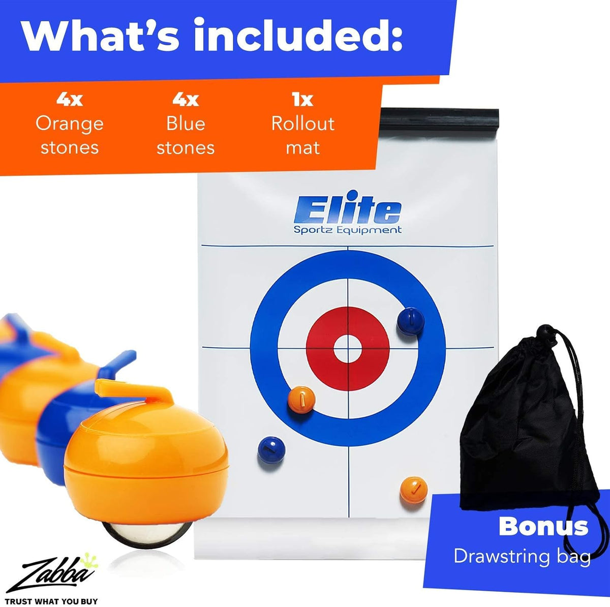 Asztali curling játék 3. kép