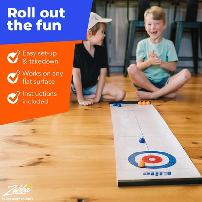 Asztali curling játék 4. kép