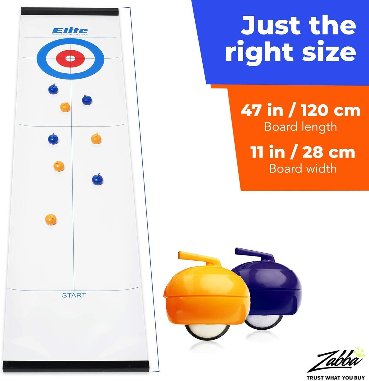 Asztali curling játék 7. kép