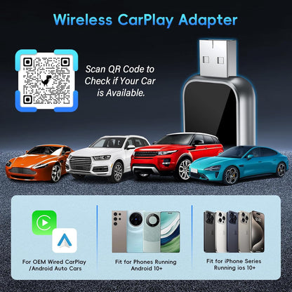 Vezeték nélküli CarPlay adapter 6. kép