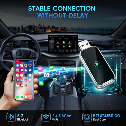 Vezeték nélküli CarPlay adapter 7. kép