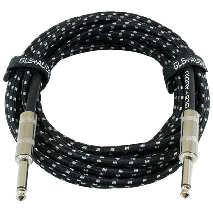 Szövetes gitárkábel 6,3 mm jack-jack