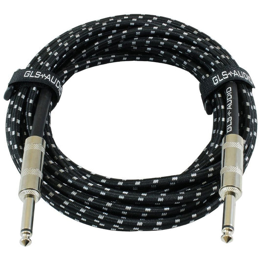 Szövetes gitárkábel 6,3 mm jack-jack