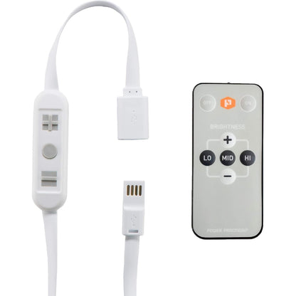 USB LED vezérlő RF távirányítóval, 5 V fényerő-szabályzó