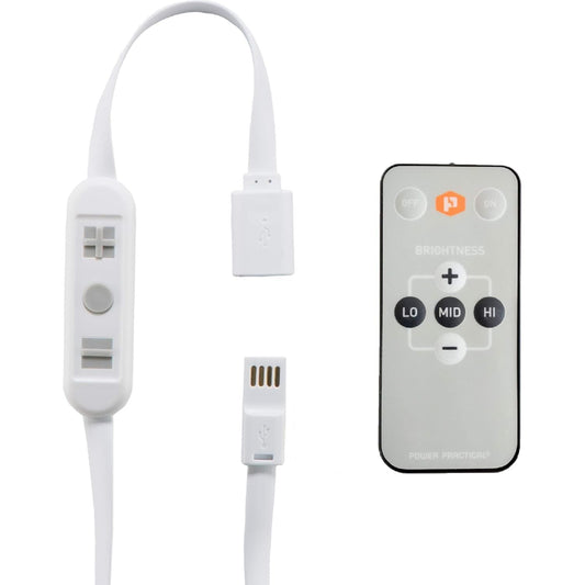 USB LED vezérlő RF távirányítóval, 5 V fényerő-szabályzó