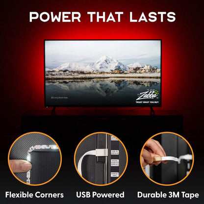 TV háttérvilágítás LED szalag 4. kép