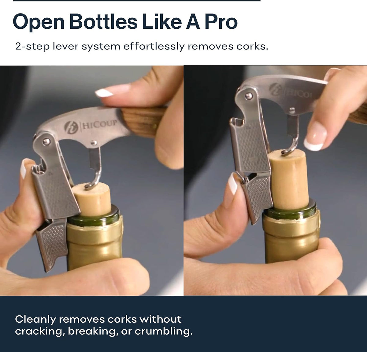 Sommelier dugóhúzó közelről