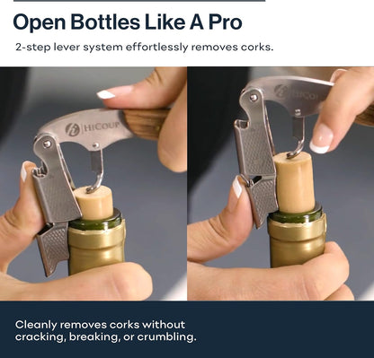 Sommelier dugóhúzó közelről