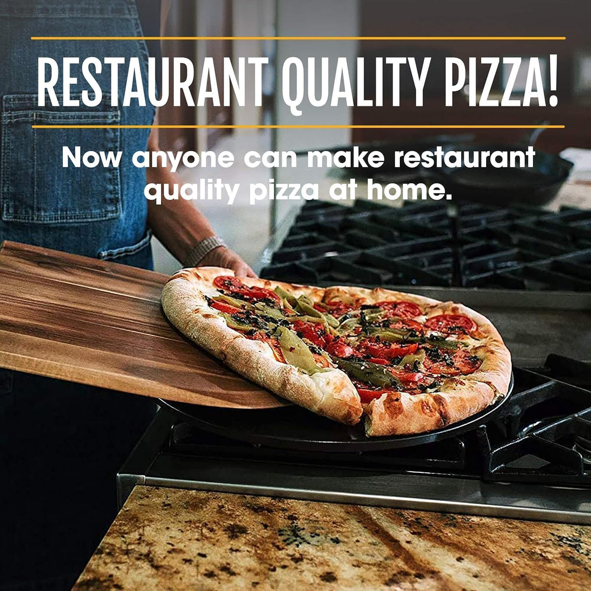 Kerámia pizza sütőkő 5. kép