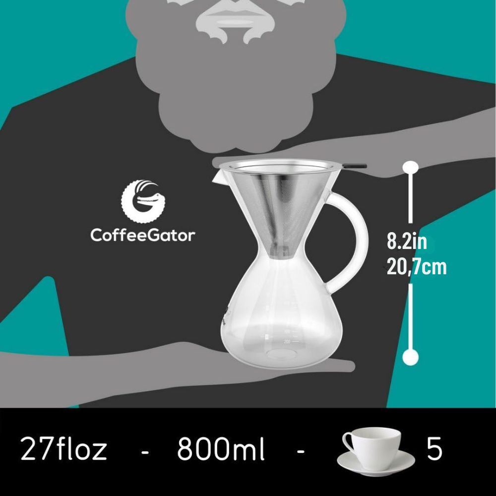 Pour over kávékészítő 7. kép