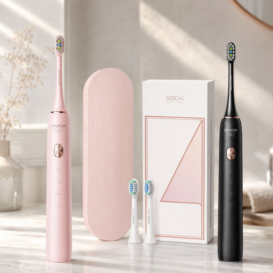 Szónikus elektromos fogkefe 39 600 rezgés/perc, USB-C, Soocas X3U