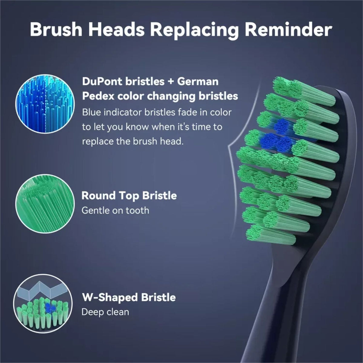Sejoy DY161PRO szónikus fogkefe közelről