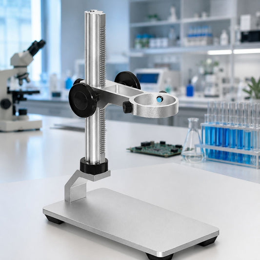 Mikroszkóp állvány USB és WiFi digitális mikroszkóphoz, alumínium