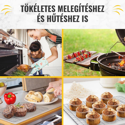 Rozsdamentes acél sütőrács 6. kép