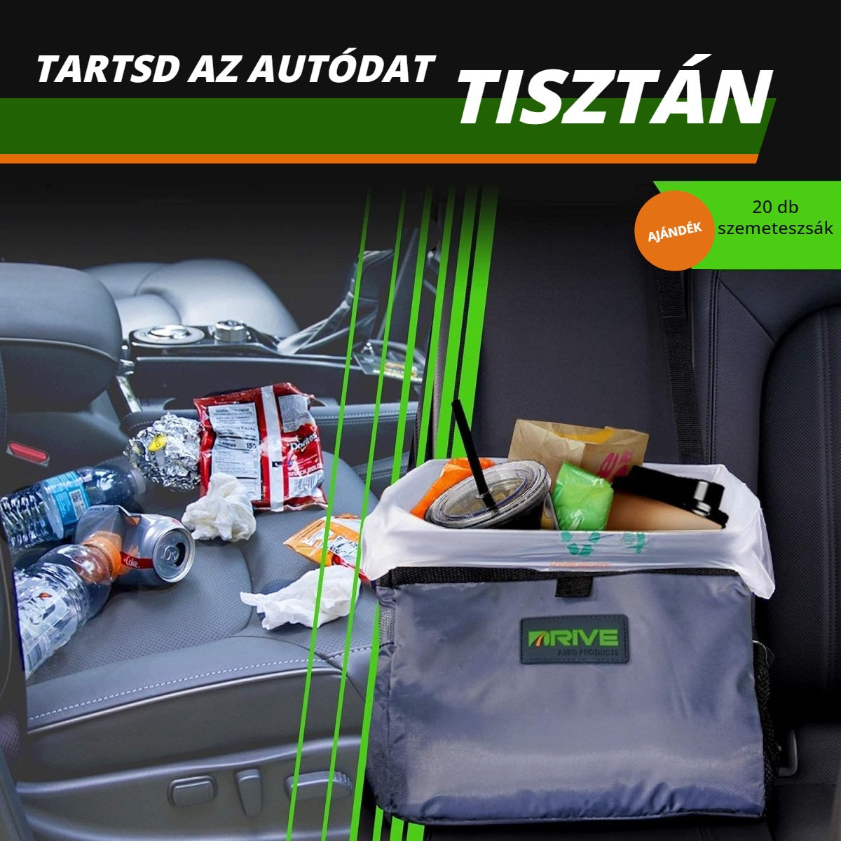 Drive Bin autós szemetes 2. kép