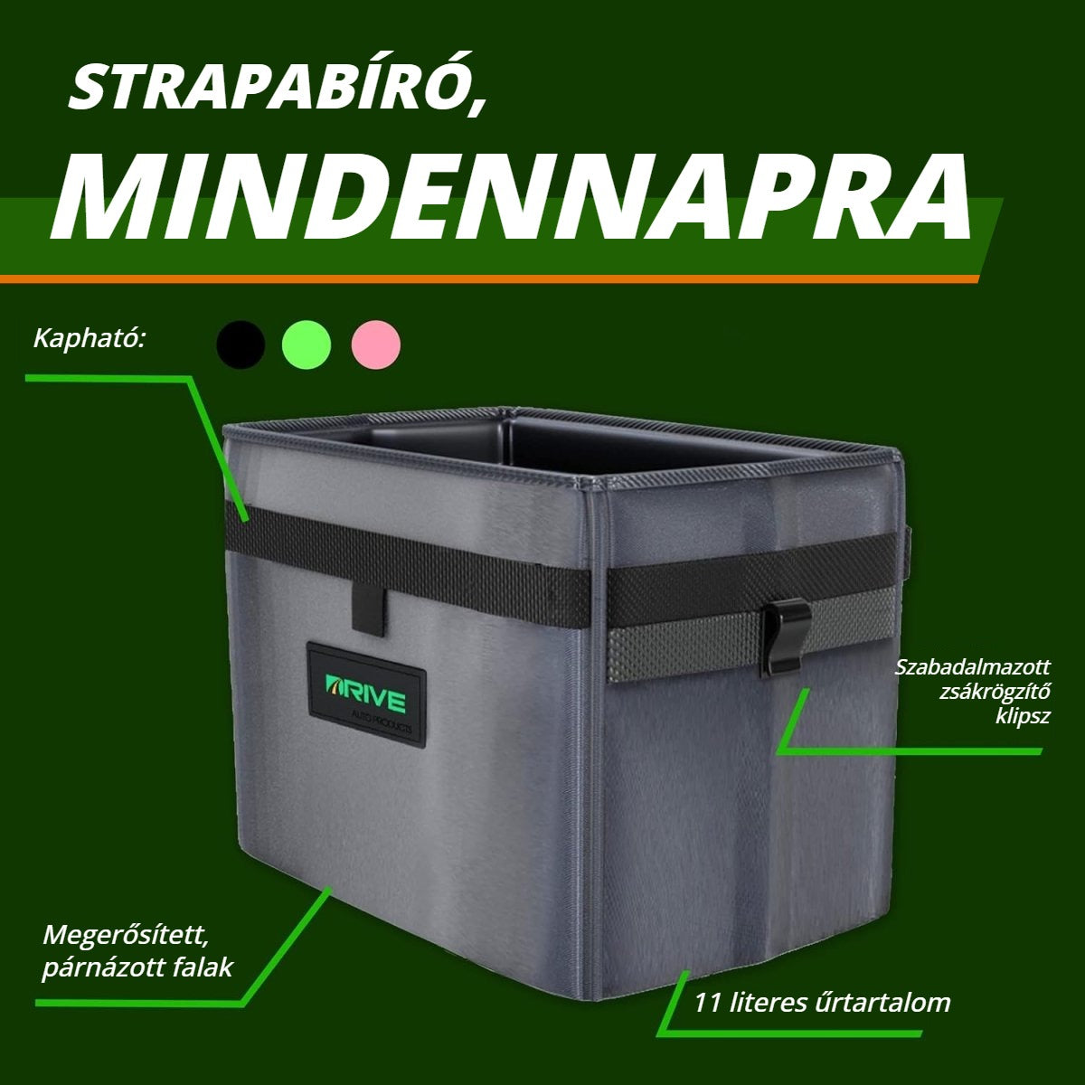 Drive Bin autós szemetes 3. kép
