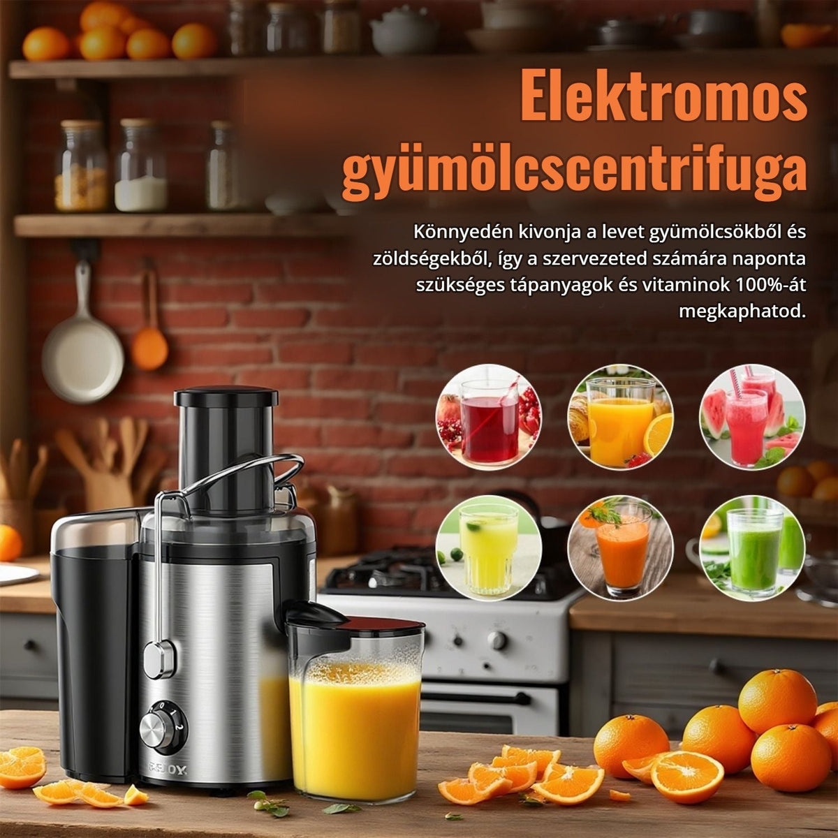 Gyümölcscentrifuga 5. kép