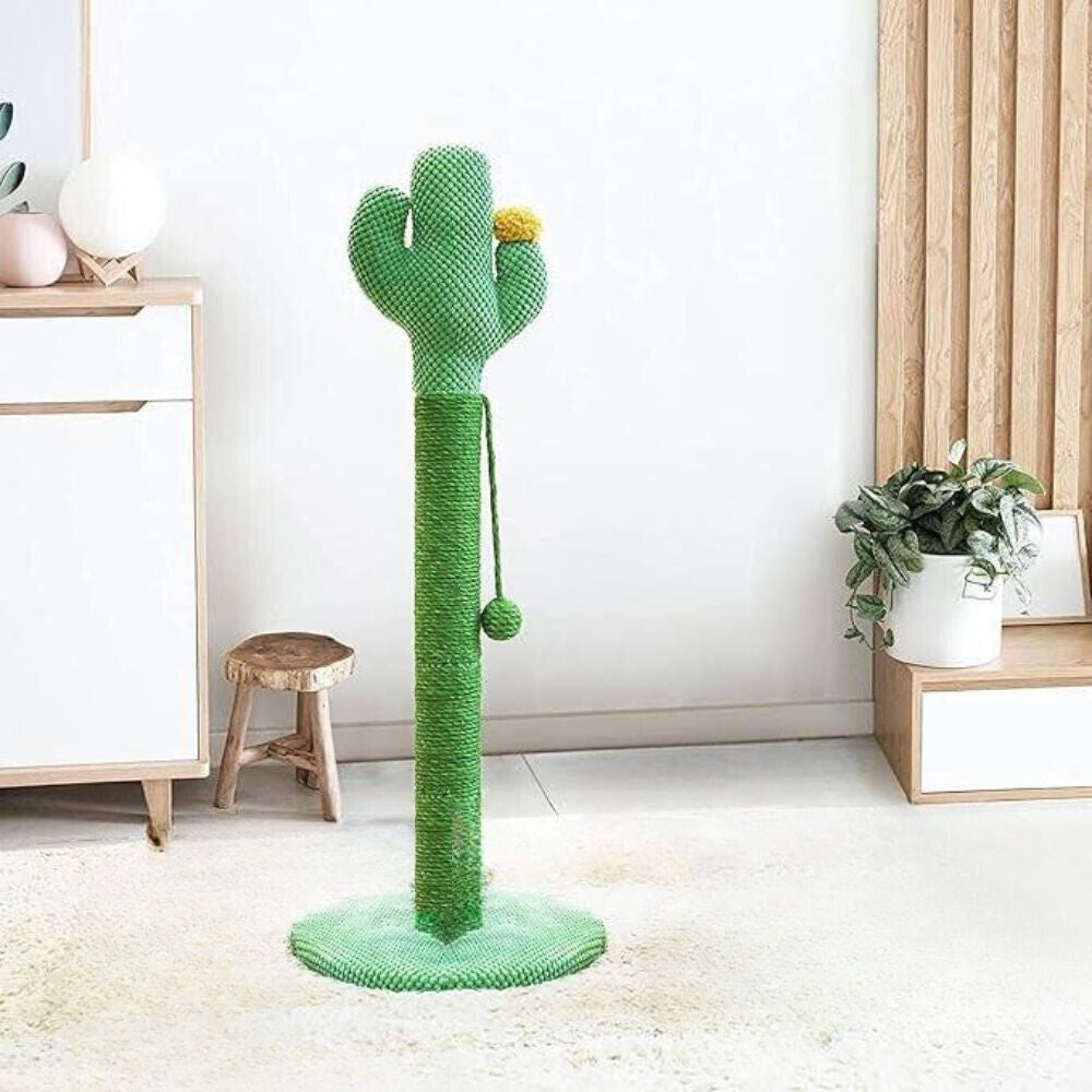 Kaktusz alakú kaparófa macskáknak, 58 cm magas