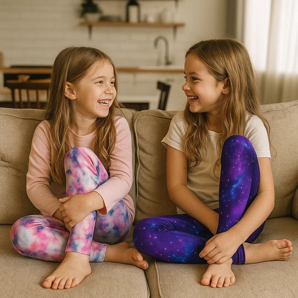 Galaxis mintás thermo leggings 6. kép