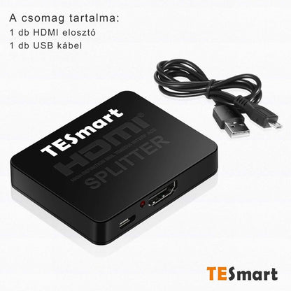 Tesmart HDMI elosztó 1×2 4K 30 Hz 7. kép