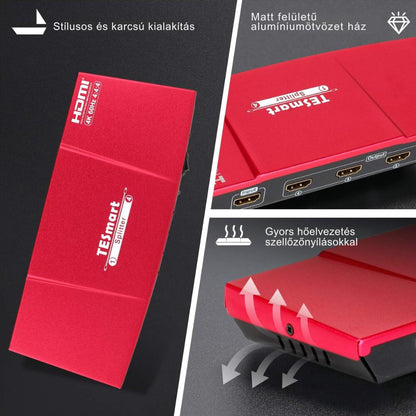 Tesmart HDMI elosztó 1×4 HDR 6. kép