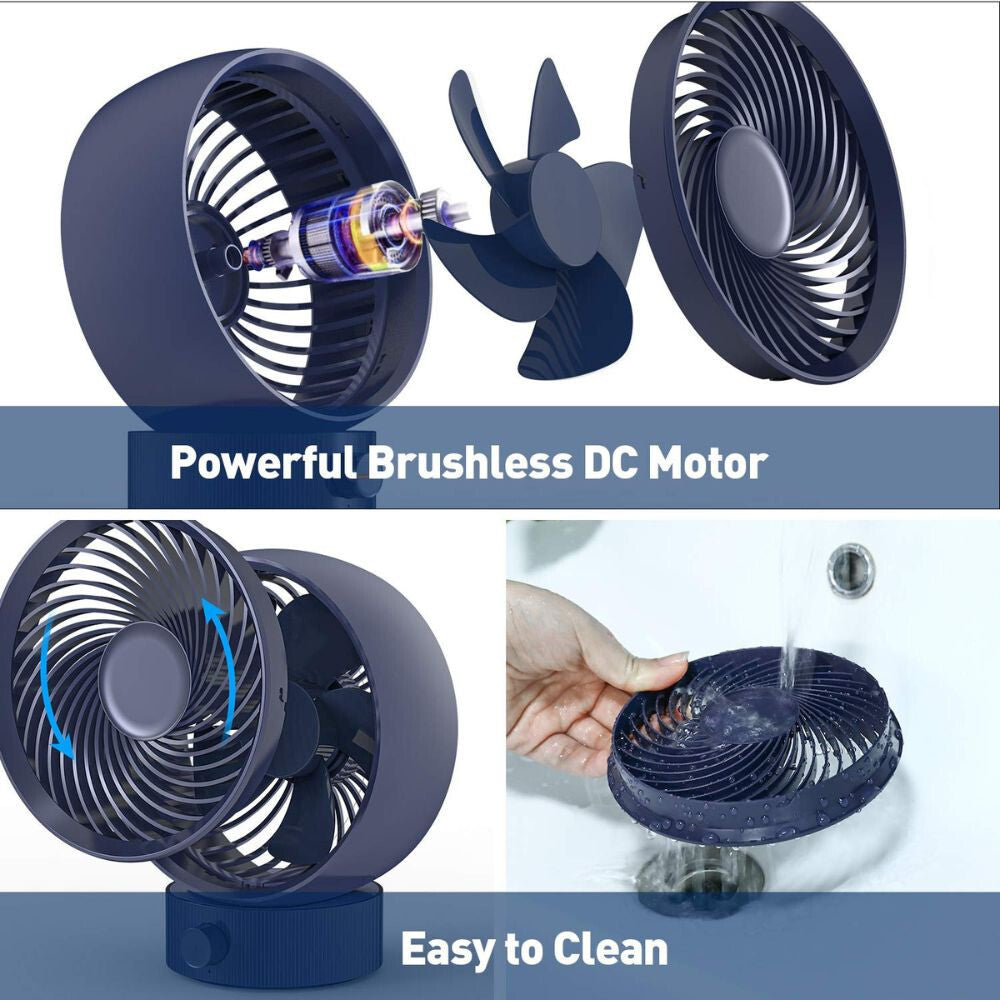 Mini USB asztali ventilátor 3. kép