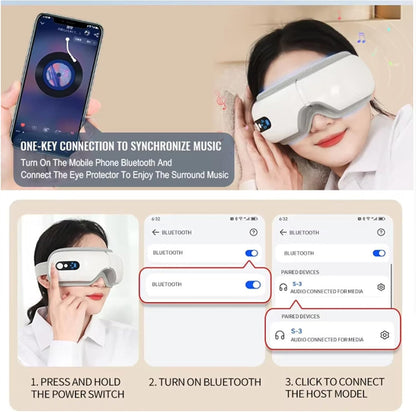 Párnázott szemmasszírozó 4. kép