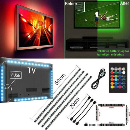 TV LED szalag 4 × 0,5 m 5. kép