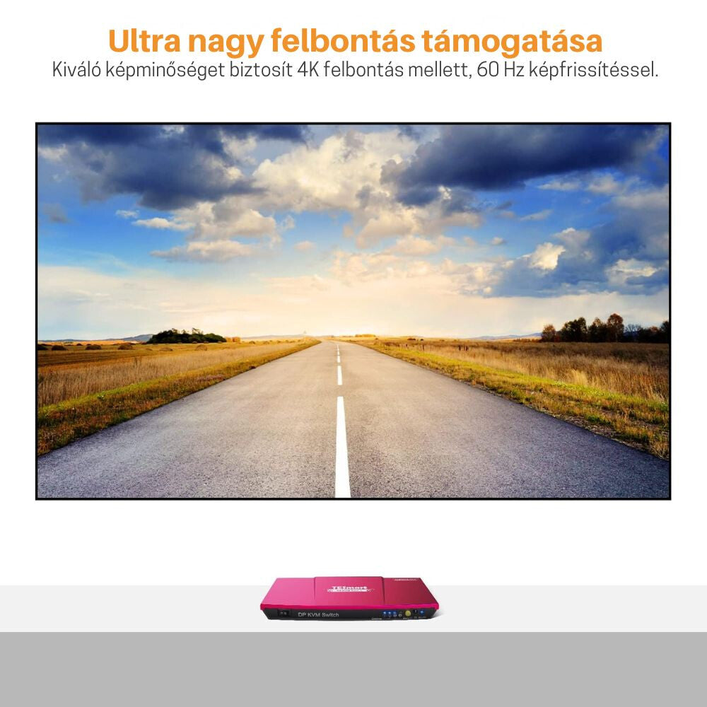 Tesmart DisplayPort KVM switch 5. kép