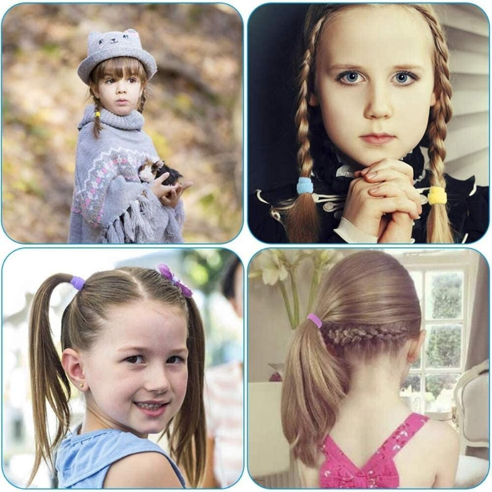 Mini hajgumi szett 22 színben 3. kép