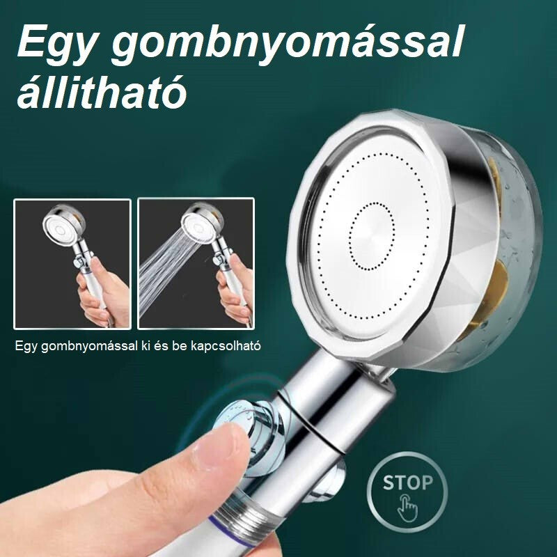 Víztakarékos zuhanyfej szűrővel 5. kép