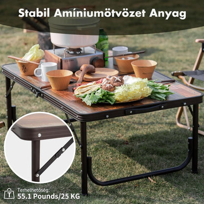 Kempingasztal összecsukható 4. kép