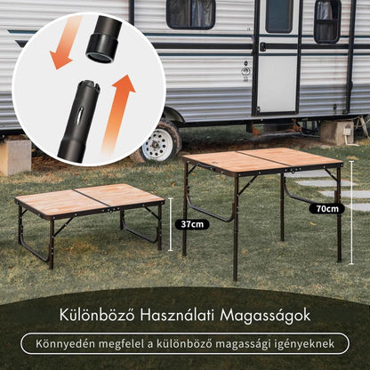 Kempingasztal összecsukható 5. kép