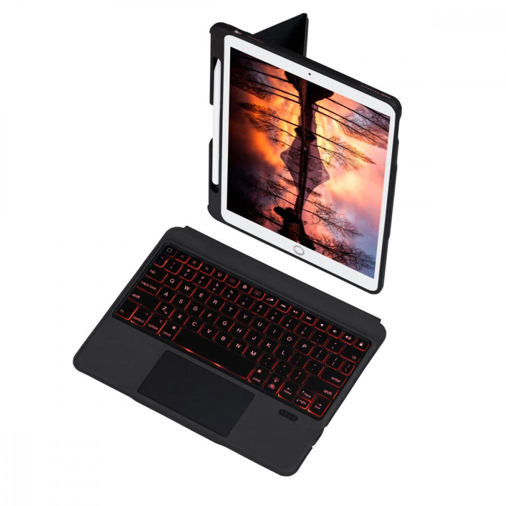 Tablet tok billentyűzettel, érintőpaddal, háttérvilágítással