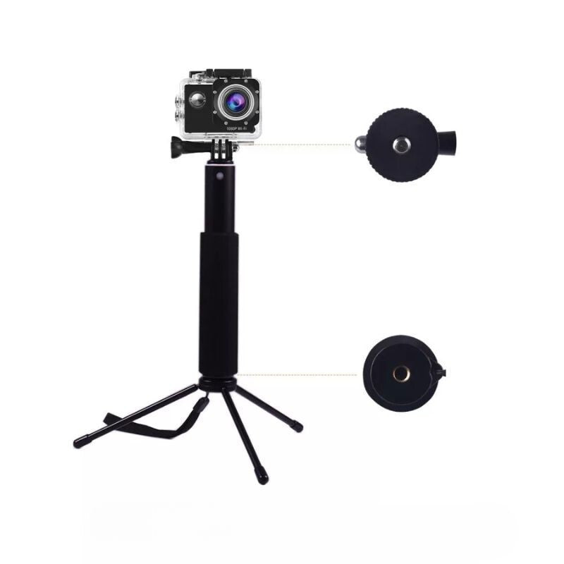 Selfie bot és tripod állvány Bluetooth távkioldóval 4. kép