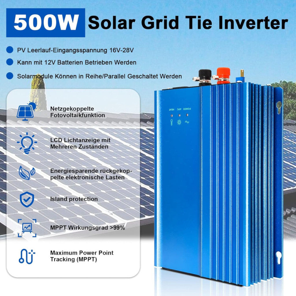 500 W MPPT napelemes inverter 3. kép