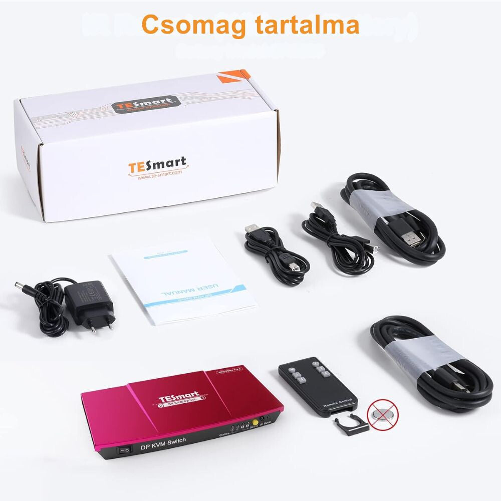 Tesmart DisplayPort KVM switch 7. kép