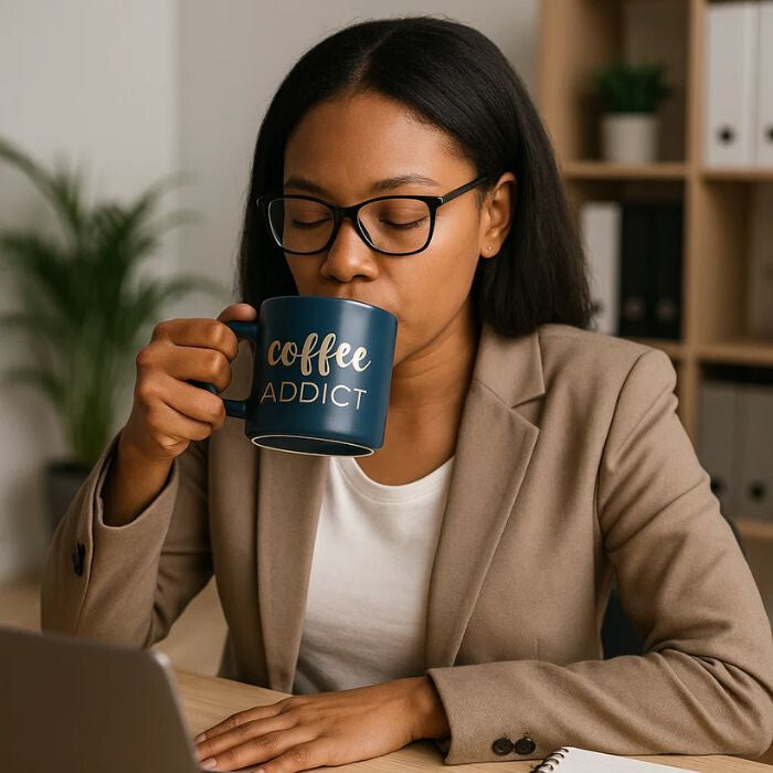 Coffee Addict kerámia bögre 4. kép