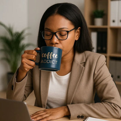 Coffee Addict kerámia bögre 4. kép