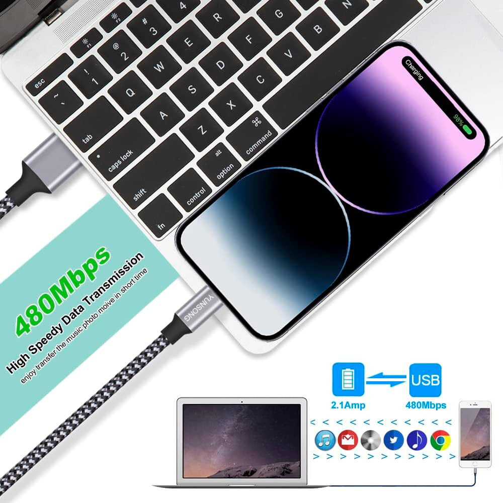 MFi fonott Lightning kábel 6. kép