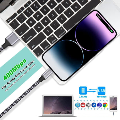 MFi fonott Lightning kábel 6. kép