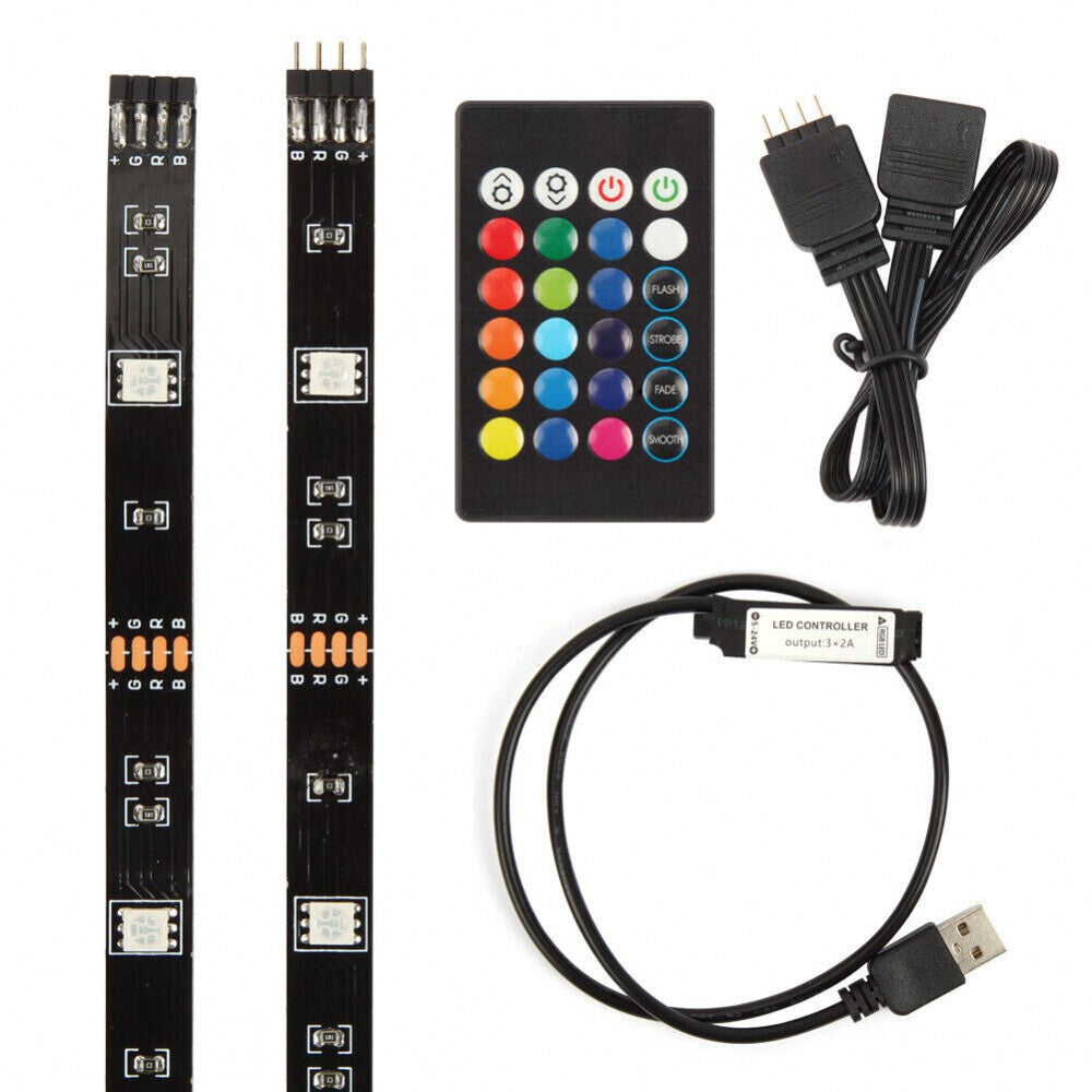 TV LED szalag 4 × 0,5 m más szögből