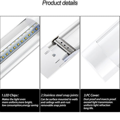 LED fénycső 120 cm részletei